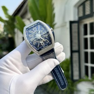 Đồng Hồ Franck Muller Vanguard V45 Màu Xanh Dương ABF Factory 45mm