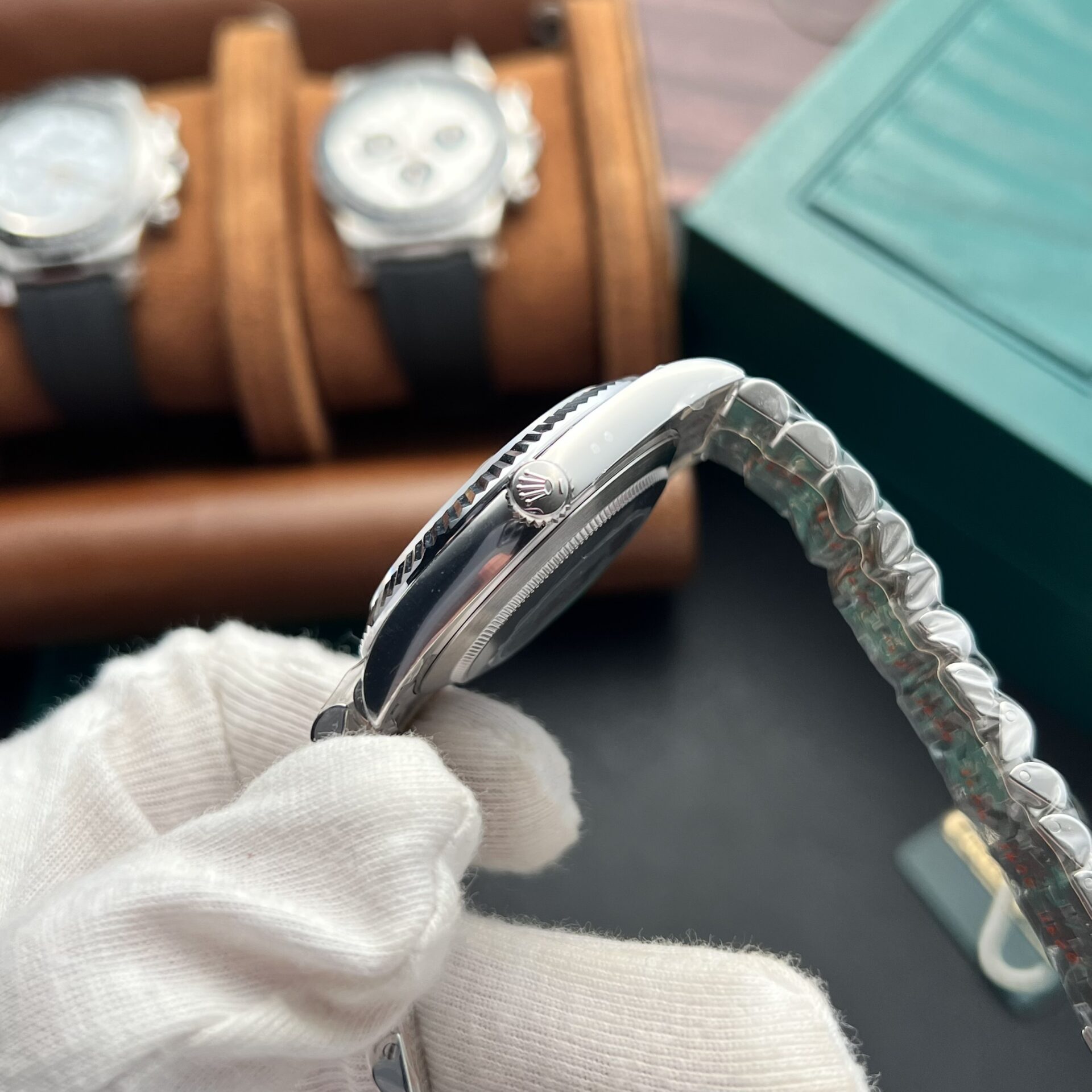 Rolex Datejust 126334 Rep 11 Mặt Số Wimbledon Nhà Máy Clean 41mm (5) Rolex Datejust 126334 Rep 11 Mặt Số Wimbledon Nhà Máy Clean 41mm (5)