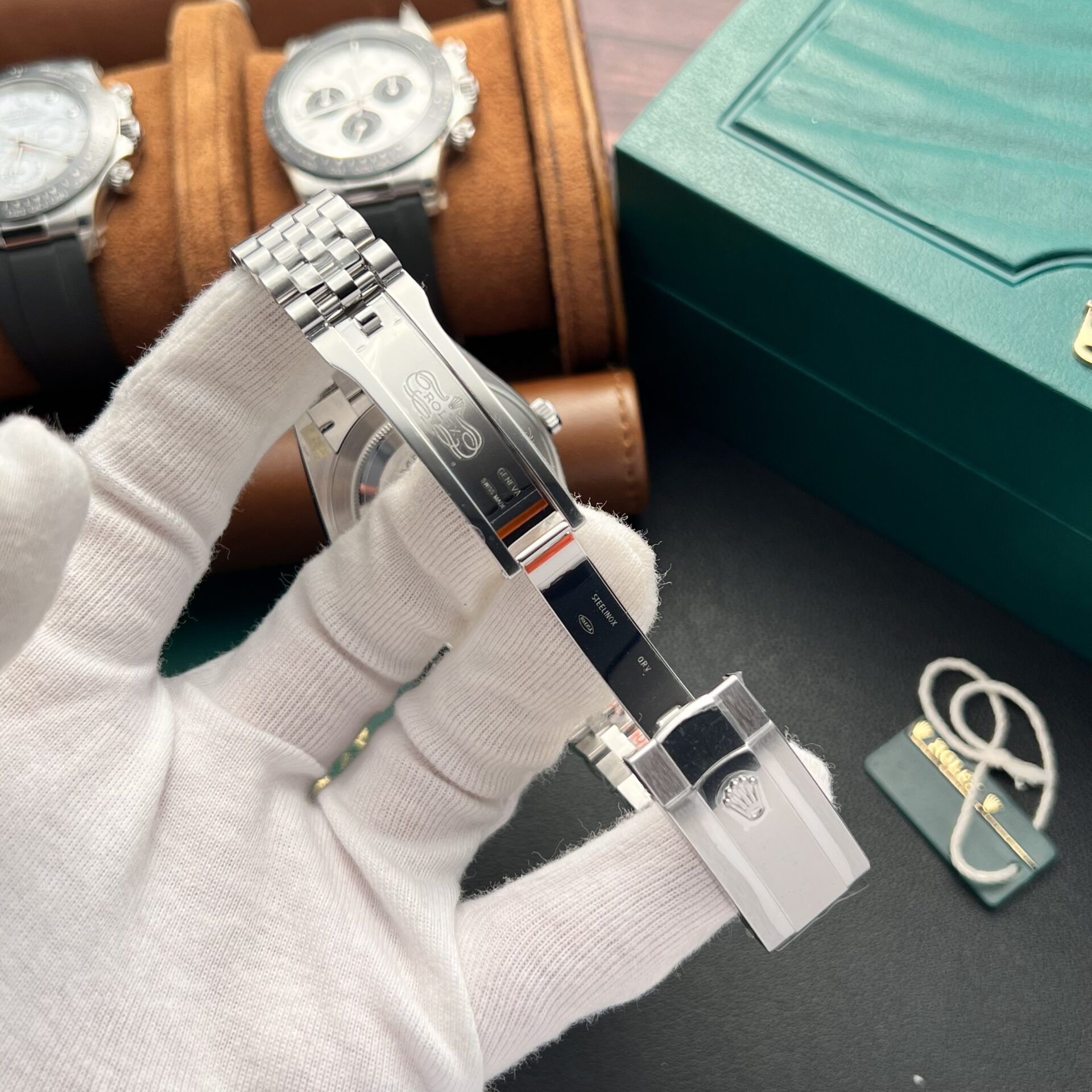 Rolex Datejust 126334 Rep 11 Mặt Số Wimbledon Nhà Máy Clean 41mm (6) Rolex Datejust 126334 Rep 11 Mặt Số Wimbledon Nhà Máy Clean 41mm (5)