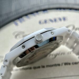 Audemars Piguet Royal Oak 26579CB Gốm Trắng Replica 11 42mm (1)