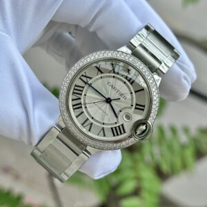Cartier Ballon Replica 11 Độ Kim Cương Moissanite 42mm (1)