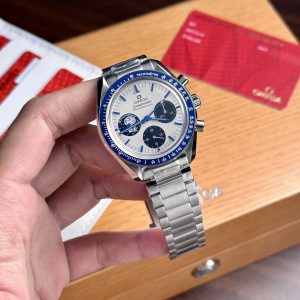 Đồng Hồ Omega Speedmaster Snoopy Avard Bản Kỉ Niệm Replica 11 GSF 42mm (8)
