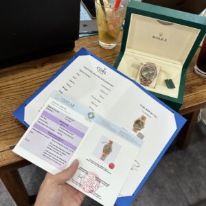 Đồng Hồ Rolex Day-Date 228235 Bọc Vàng Mặt Xanh Lá GM V3 170gram 40mm (1)