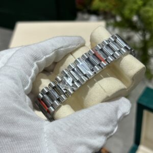 Đồng Hồ Rolex Day-Date 228236 Độ Moissanite Mặt Xanh Lá 168gram GM V3 40mm (6)