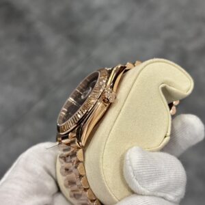 Đồng Hồ Rolex Day-Date 228238 Bọc Vàng Mặt Chocolate 154gram GM V2 40mm (1)