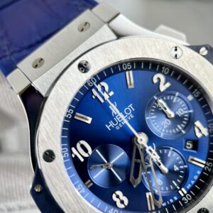 Hublot Big Bang Chronograph Fake 11 Màu Xanh Dương 44mm (5)