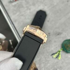 Hublot Big Bang Sang Bleu 2 King Gold Đính Đá Fake 11 45mm (1)