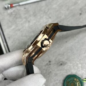 Hublot Big Bang Sang Bleu 2 King Gold Đính Đá Fake 11 45mm (1)