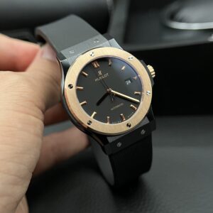 Hublot Classic Fusion Ceramic Demi Gold Replica JJZ 42mm (2)