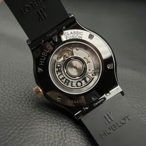Hublot Classic Fusion Ceramic Demi Gold Replica JJZ 42mm (2)