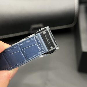 Hublot Classic Fusion Ceramic Màu Xanh Than Replica JJZ 42mm (2)