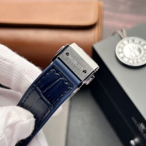 Hublot Classic Fusion Độ Kim Cương Moissanite Màu Xanh Than 38mm (1)