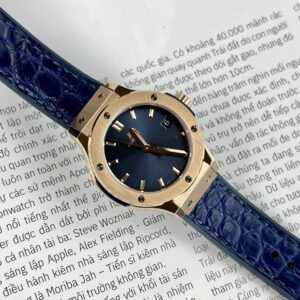 Hublot Classic Fusion King Gold Nữ Màu Xanh Dương 33mm (6)