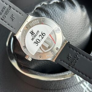 Hublot Classic Fusion Nữ Dây Da Màu Xanh Lá 33mm (2)