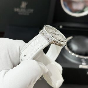 Hublot Classic Fusion Nữ Độ Kim Cương Moissanite Màu Trắng (7)