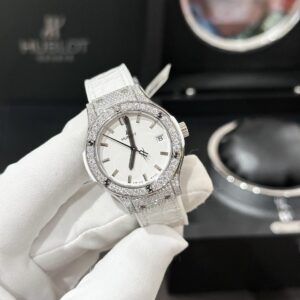 Hublot Classic Fusion Nữ Độ Kim Cương Moissanite Màu Trắng (7)