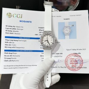 Hublot Classic Fusion Nữ Độ Kim Cương Moissanite Màu Trắng (7)