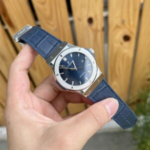 Hublot Classic Fusion Titanium Màu Xanh Dương JJF Rep 11 42mm (5)