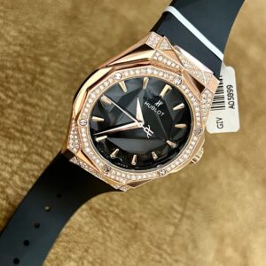Hublot Orlinski King Gold Demi Độ Kim Cương Moissanite 40mm (4)