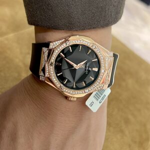 Hublot Orlinski King Gold Demi Độ Kim Cương Moissanite 40mm (4)