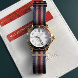 Omega Seamaster Diver 300M 007 Edition Dây Vải Nato 42mm (1)