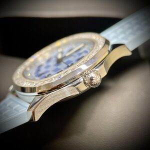 Patek Philippe Aquanaut 5072R Dây Cao Su Màu Xanh Dương PPF (4)