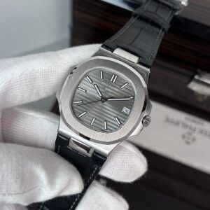 Patek Philippe Nautilus 5711 Nam Dây Da Nhà Máy 3K 40mm (7)