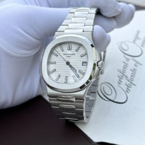 Patek Philippe Nautilus 5711 Rep 11 Mặt Trắng Nhà Máy 3K 40mm (2)