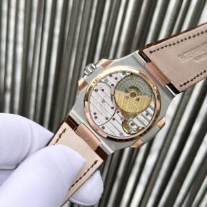 Patek Philippe Nautilus 5712 Dây Da Demi Rose Nhà Máy GR 40mm (1)