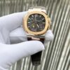 Patek Philippe Nautilus 5712 Dây Da Demi Rose Nhà Máy GR 40mm (1)