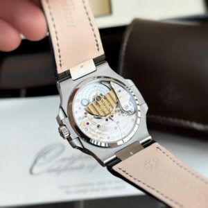 Patek Philippe Nautilus 5712 Dây Da Mặt Xanh Đen GR Factory 40mm (1)
