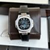 Patek Philippe Nautilus 5712 Dây Da Mặt Xanh Đen GR Factory 40mm (1)