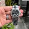 Patek Philippe Nautilus 5712 Dây Kim Loại Mặt Xám Nhà Máy GR 40mm (1)