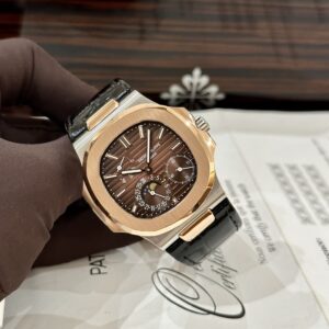 Patek Philippe Nautilus 5712 Demi Rose Gold Chocolate GRF 40mm (1)