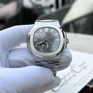 Patek Philippe Nautilus 5712 Mặt Xám Replica GR Factory 40mm (1)