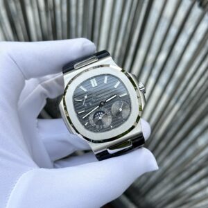 Patek Philippe Nautilus 5712 Mặt Xanh Fake Cao Cấp Nhà Máy GR 40mm (5)