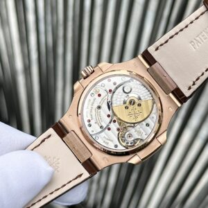 Patek Philippe Nautilus 5712 Rose Gold Fake 11 Nhà Máy GR 40mm (1)