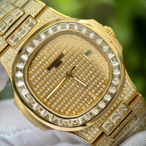 Patek Philippe Nautilus 5719 Replica 11 Đính Full Đá 3K 40mm (1)