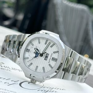 Patek Philippe Nautilus 5726 Replica 11 PPF Mặt Trắng 40 (1)