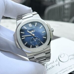 Patek Philippe Nautilus 5726 Replica 11 PPF Mặt Xanh 40 (1)