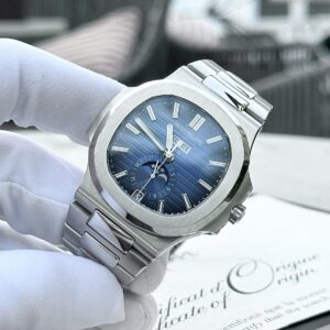 Patek Philippe Nautilus 5726 Replica 11 PPF Mặt Xanh 40 (1)