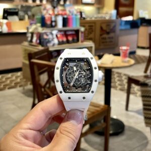 Richard Mille RM055 Super Fake Cao Cấp Màu Trắng 45mm (1)