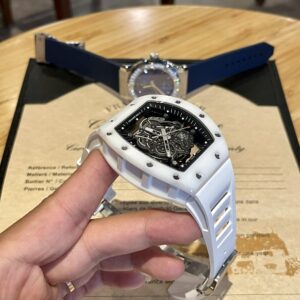 Richard Mille RM055 Super Fake Cao Cấp Màu Trắng 45mm (1)