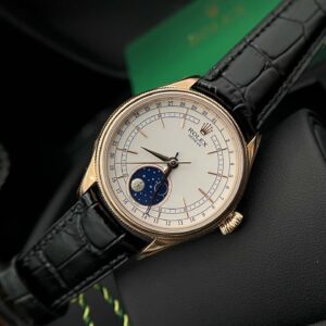 Rolex Cellini Moonphase 50535 Replica Cao Cấp UU Factory 40mm (7)