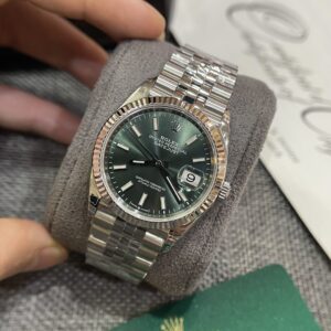 Rolex DateJust 126234 Mặt Số Xanh Lá Nhà Máy VS Rep 11 36mm (1)
