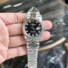 Rolex DateJust 126234 Replica 11 Mặt Đen Đính Đá Clean Factory 36mm (5)