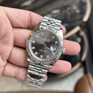 Rolex DateJust 126234 Replica 11 Mặt Số Xám Clean Factory 41mm (4)