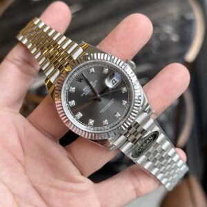 Rolex DateJust 126234 Replica 11 Mặt Số Xám Clean Factory 41mm (4)