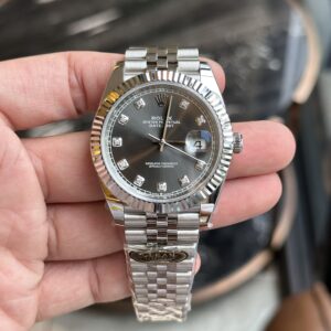 Rolex DateJust 126234 Replica 11 Mặt Số Xám Clean Factory 41mm (4)