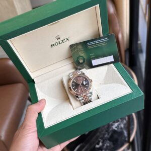 Rolex DateJust 126331 Mặt Số Chocolate Nhà Máy Clean 41mm